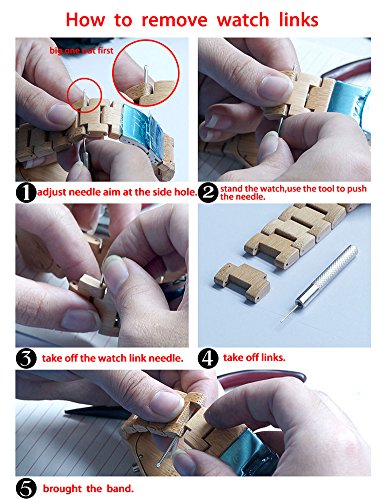 BOBO BIRD D27 Men's Bamboo Wooden Watch Numeral Scale Large Face Quartz Watch Lightweight Casual Sports Watches with Luminous Night Silver Pointer Gift Box BOBO BIRD