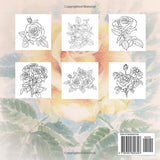 101 Relaxing Roses Coloring Book: A beautiful floral coloring book for adults with many different roses to relieve stress and relax. Majosta