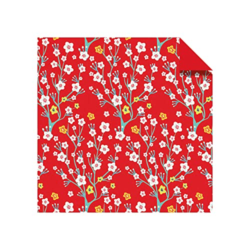 Origami Paper 500 sheets Cherry Blossoms 6" (15 cm): Tuttle Origami Paper: Double-Sided Origami Sheets Printed with 12 Different Patterns (Instructions for 6 Projects Included) - WoodArtSupply