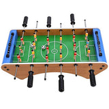 HOHXFYP Foos Table Soccer,Robust PP and Wood Material Entertaining Foos Table Soccer Bal,Have Fun Portable Foos Table Toy for Home and Travel HOHXFYP