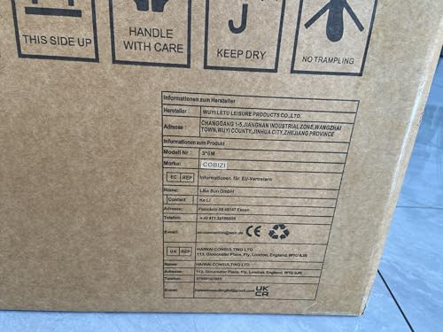 COBIZI 10x20 Pop Up Canopy Tent with Removable Sidewalls Waterproof Commercial Instant Shelter Outdoor Gazebo Party Tent Protable Canopy Tents for Parties with Carry Bag (Black, 10'x20') COBIZI