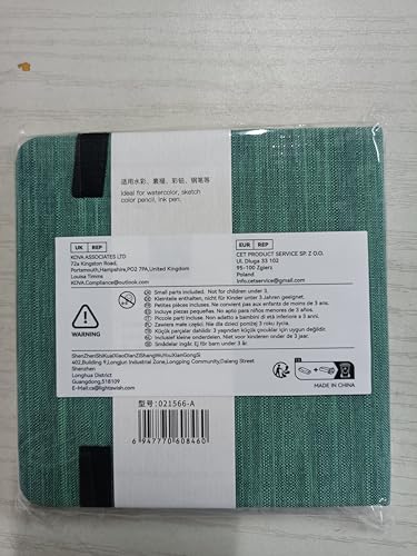 Lightwish Square Watercolor Journal,100% Cotton,300gsm/140lb,Acid-Free,24 Sheets Cold Press Watecolor Paper Sketchbook for Artists Adults Students,4.7 * 4.7 Inches LIGHTWISH