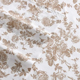Betsey Johnson - Twin XL Bed Sheets, Soft & Lightweight Bedding, Fade & Wrinkle Resistant, Dorm Essentials (Garden Toile Brown) Betsey Johnson