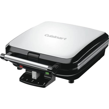 Cuisinart 4-Slice Belgian Waffle Maker, Stainless Steel/Black, WAF-150P1 Cuisinart