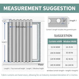 BGment Room Divider Curtain 84 Inch Length - Extra Wide Blackout Curtain for Sliding Glass Door Thermal Insulated Grommet Patio Door Curtain, 1 Panel, Dark Grey, 100 x 84 Inch BGment