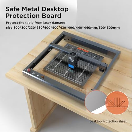 ACMER Laser Engraver Machine, K1 Desktop 3500mW Compact Laser Engraving Machine, 150×150mm Work Area, 0.08mm Fine Engraving Spot, Laser Cutter for Wood, Plywood, Acrylic, DIY Crafts & Small Business ACMER