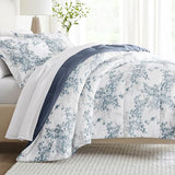 Linen Market Reversible King Size Comforter Set (3 Piece) - Bring Luxury Home with Our Soft and Lightweight Down Alternative Comforter King Set - This Includes Your King Comforter and 2 Pillow Shams Linen Market