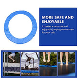 Replacement Trampoline Pad, Outdoor Trampoline Safety Mat, Spring Mat Edge Protector, Long-Lasting Ripstop, Foam Replacement Mat for Round Trampoline Accessories WoodArtSupply