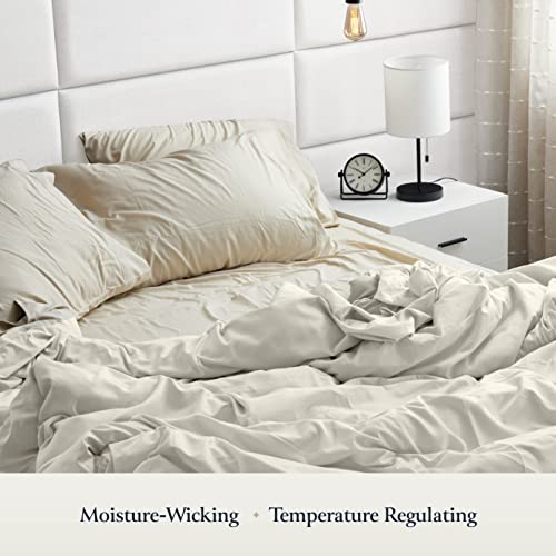 BELADOR Silky Soft Full Sheet Set - 6 Piece Luxury Bed Sheets with Deep Pocket for Full Size Bed, Secure-Fit Elastic, Breathable, Wrinkle Free Oeko-Tex BELADOR