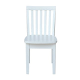 International Concepts Mission Juvenile, Linen White Children's Chair IC International Concepts