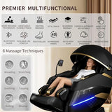 2026 Upgrade Massage Chair sleeping pod Full Body,Zero Gravity 3D SL-Track Shiatsu Massage Recliner Chair Built-in Heat System Airbag Massage with Body Scan, Deep Yoga Stretch, Foot And Back massage Dr.hiumi