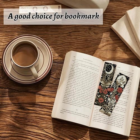 NEGEKFKX 4 Pcs Flower Cross Stitch Bookmark Kit for Adult Beginners,Bohemia Moth Cross Stitch Kits 14 CT DIY Cross Stitch Kits Adult Stamped Bookmark Embroidery Bookmarks Kit NEGEKFKX