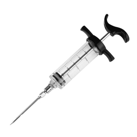Andux 30ml Meat Injector Kitchen Marinade Syringe with Stainless Steel Needle 09-ZSQ-001 (Black) Andux