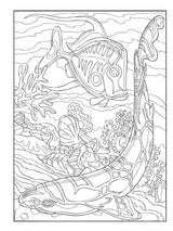 Creative Haven Sea Life Color by Number Coloring Book (Adult Coloring Books: Sea Life) Dover Publications