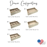 Hives & Honey Chelsea Standing Jewelry Armoire Cabinet, Jewelry Storage Organizer with Top Flip Mirror, 2 Doors, 7 Drawers, Jewelry Chest Armoire, Jewelry Box for Necklace, Earring, Bracelet, White Hives and Honey