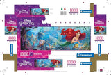 Clementoni 39658 Disney Princess 1000 Pieces, Jigsaw Puzzle for Adults-Made in Italy, Multicolored Clementoni