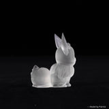 Siraya Tech Blu 3D Printer Tough Resin with High Toughness Resolution Strong and Precise 3D Printing 405nm UV-Curing Rapid Resin for LCD DLP 8K 3D Printer (1kg, Clear V2) Siraya Tech