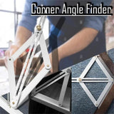 YOOUS 2022 New Premium Corner Angle Finder, Stainless Steel Protractor Digital Angle Finder with Scales, Miter Saw Bevel Gauge and Corner Angle Finder for Woodworking YOOUS