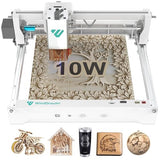 WindDraumr P1 Max Laser Engraver, 10W Portable Laser Engraving Machine,200x150mm Offline Usage with 7000mm/min Fast Laser Cutter and Engraver Tool for Wood Leather Painted Metal Acrylic Glass WindDraumr