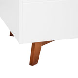 UTEX Kids Toy Box, Wooden Toy Chest, Kids Storage Organizer Bench with Front Book Storage Area for Boys and Girls, Children's Furniture, White UTEX