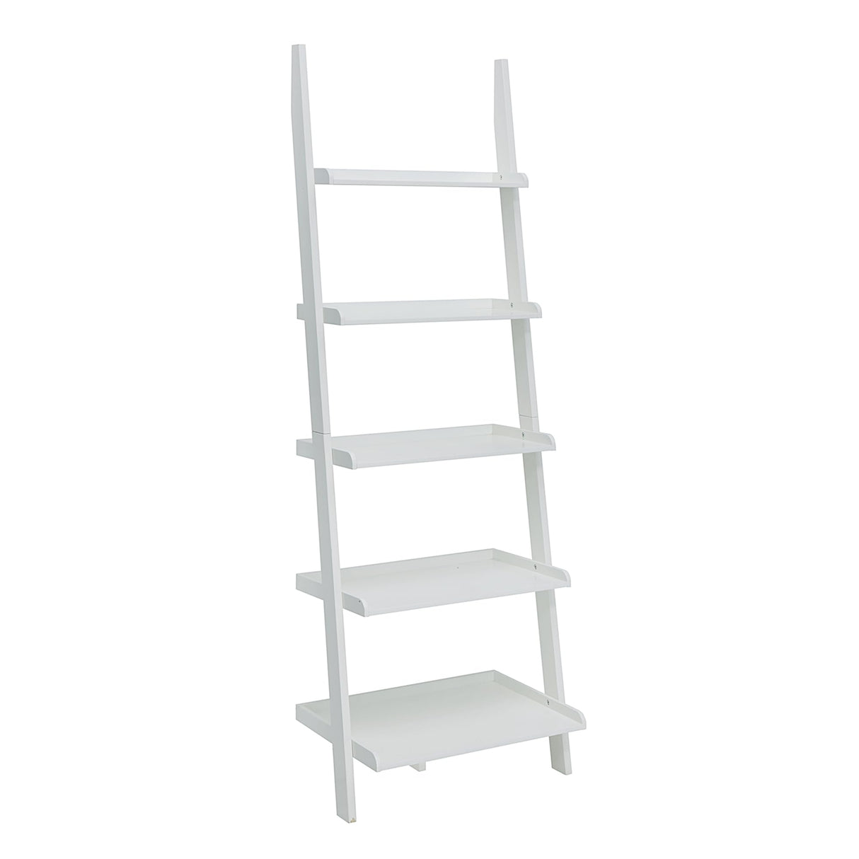Convenience Concepts French Country Bookshelf Ladder, White Convenience Concepts