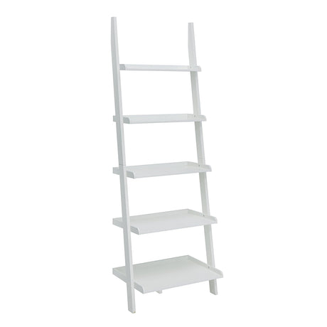 Convenience Concepts French Country Bookshelf Ladder, White Convenience Concepts