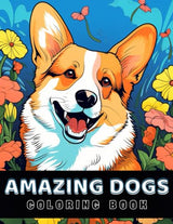 Amazing Dogs Coloring Book WoodArtSupply