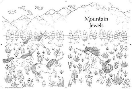 The Magical Unicorn Society Official Coloring Book Union Square Kids