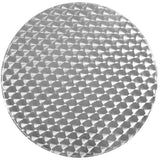 BTEXPERT Aluminum Indoor Outdoor 23.75" Round Restaurant Bar Height 45" Table flip top, Patio Stainless Steel Silver Furniture 25.75" Base BTEXPERT