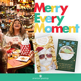 American Greetings 175 sq. ft. Reversible Kids Christmas Wrapping Paper, Santa and Snowflakes (1 Jumbo Roll 30 in. x 70 ft.) American Greetings