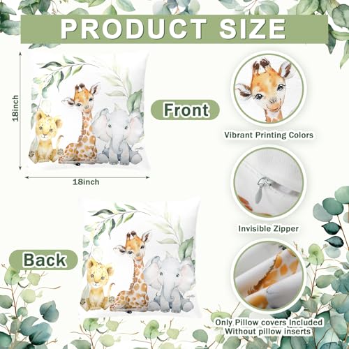 HunnmingRe Baby Safari Animals Crib Bedding Set 3 Pcs Crib Set Baby Blanket, Fitted Sheet, Pillowcase Soft Flannel Nursery Bedding for Standard Infant Bed and Toddler Mattress Newborns Gifts HunnmingRe