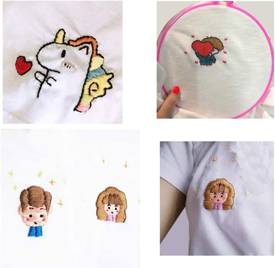 Cotton Hand Embroidery Floss, Embroidery Thread, Cross Stitch Thread, Anchor Threads Floss/Skeins Rainbow Color (Pack of 25 Skeins) VAKRATUNDA KITCHENWARES