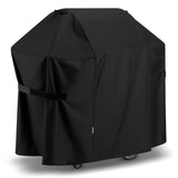 SunPatio BBQ Grill Cover 52 Inch, Outdoor Durable Waterproof Gas Barbecue Cover, Compatible for Weber Spirit 200 and 300 Series, Charbroil and Kenmore Grills, Compared to Weber 7106, 52" x 26" x 43"H SunPatio