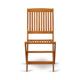 East West Furniture BCMCWNA Cameron Foldable Patio Dining Chairs - Acacia Wood, Set of 2, Natural Oil East West Furniture