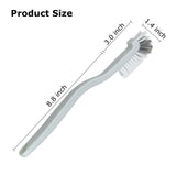 JIANYI Kitchen Scrub Brush, Angle Cleaning Brush, Right Angle Scrub Brushs for Sink Household Dish Pot Pan Edge Corners, Upgraded Stiff Brushes for Small Space Crevice Cleaning with Stiff Bristle JIANYI