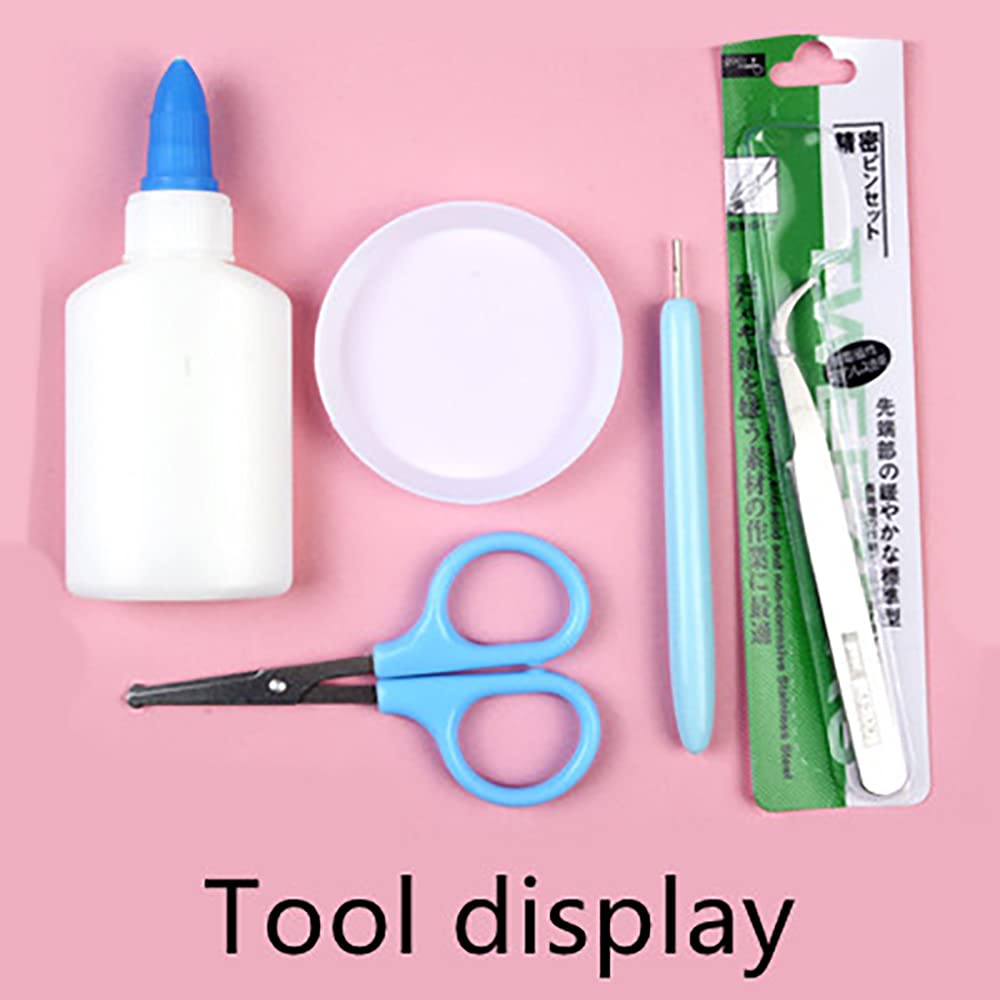 MerainMe Love Heart Paper Quilling Kit Paper Quilling Craft Great for DIY Learning Class, Home Decoration, Birthday Gift. It's Suitable for Children and Craftsmen. MerainMe