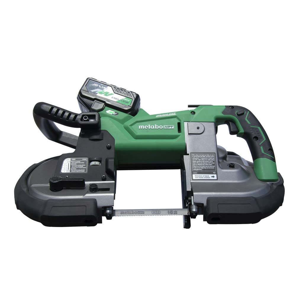 Metabo HPT 36V MultiVolt™ Cordless Band Saw Kit | Deep Cut Capacity | Variable Speed | CB3612DA Metabo HPT