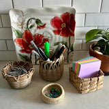 Traditional Craft Kits - Beginner Basket Kit - Set of Four: Coil, Plaited, Twined, Wicker Traditional Craft Kits