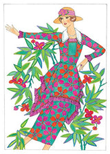 Creative Haven Art Deco Fashions Coloring Book (Adult Coloring Books: Fashion) Dover Publications