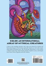 World of Dragons Coloring Book (Dover Fantasy Coloring Books) Dover Publications