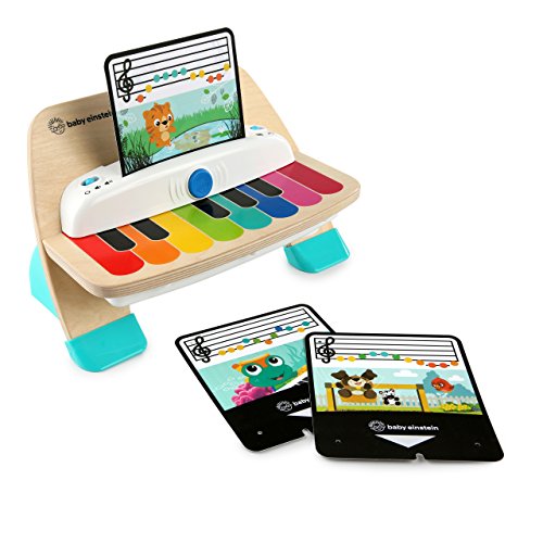 Baby Einstein and Hape Magic Touch Piano Wooden Musical Toddler Toy, Age 6 Months and Up Baby Einstein