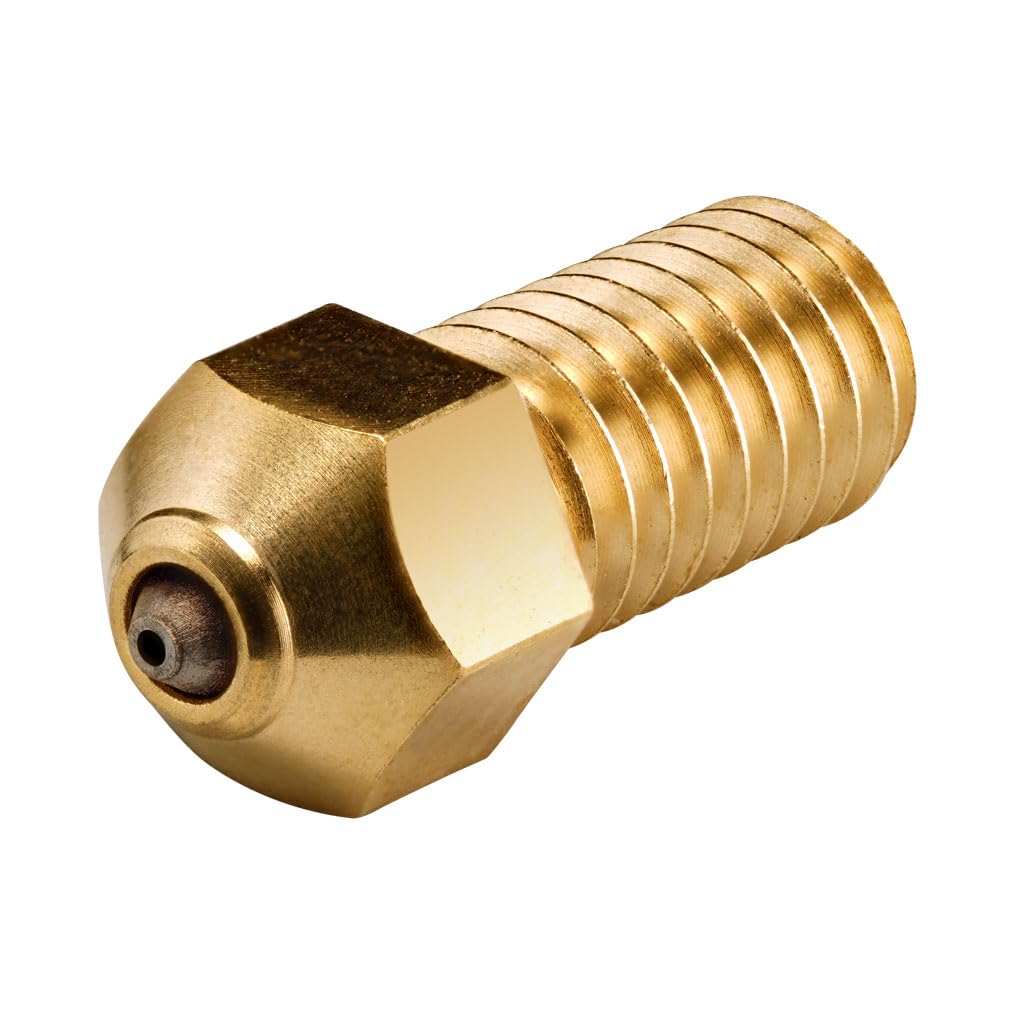 DUROZZLE Diamond PCD Tip Nozzle 0.4mm for AnkerMake M5 / M5C 3D Printer, Hardened High Precision (AKM, 0.4mm) DUROZZLE