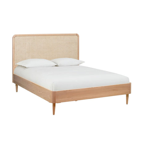 TOV Furniture Carmen Cane Bed in King WoodArtSupply
