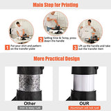 AKEYDIY Upgraded 8 in 1 Heat Press Machine for Tshirts 12''X15'' 360° Swing Away Shirt Press Machine for Sublimation Multifunctional Heat Transfer Machine Combo for DIY T-Shirts Cap & Mugs AKEYDIY