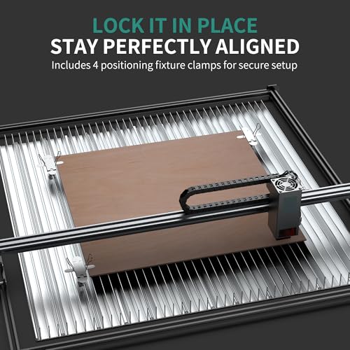 Puikos Honeycomb Laser Bed 400 x 400 mm Working Table for XTool D1 /D1 Pro and Most Engraver Cutting Machine,Engraver Machine Accessories Fast Heat and Smoke Dissipation(Working Area 400 ×400 mm) Puikos