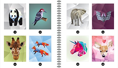 Brain Games - Sticker by Number: Animals (28 Images to Sticker) Publications International, Ltd.