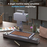 Longer Nano Slide Extension for Nano Series – Expands Laser Engraving Area to 120x330mm, Longer Laser Engraving & Cutting for Laser Engraver, Includes 5 Clamps for Enhanced Stability Longer