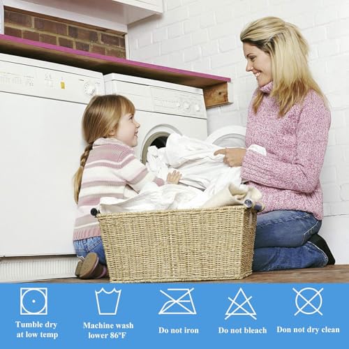 2 Pack Softhour Full Size Waterproof Mattress Protector, Stretch to 21'' Deep Pocket, Soft Breathable, Ideal for Home & Commercial Use Softhour