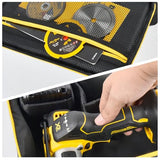 Bag Compatible with DEWALT 20V MAX Cut Off Tool 3 in 1 Brushless (DCS438B), Storage Case Carrying Holder Organizer for Charger, Batteries, Cutting Wheel and Other Accessories (Box Only) Tanmqin