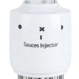 Textured Meat Tenderizer, 304 stainless steel Meat Marinade Tenderizer Needle Injector Steaks Flavor Syringe Cook Kitchen Tool Pomya